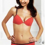 Prachi Desai bikini red